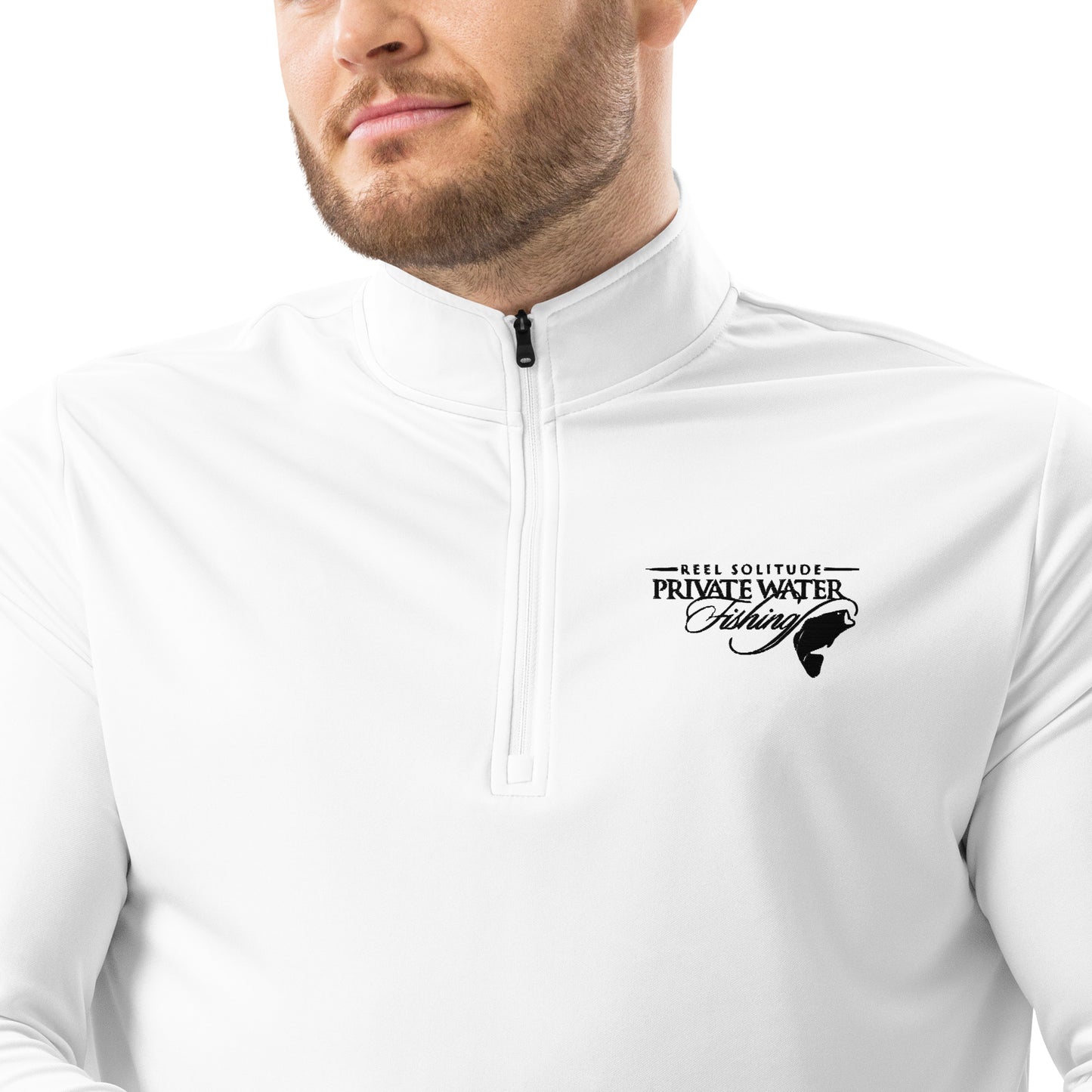 PWF Angler Quarter Zip White